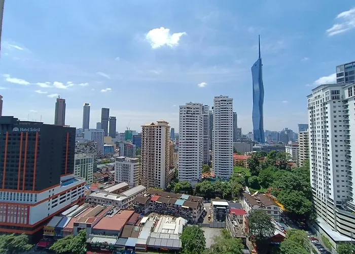 Rm020 Bukit Bintang 118 Tower Balcony View